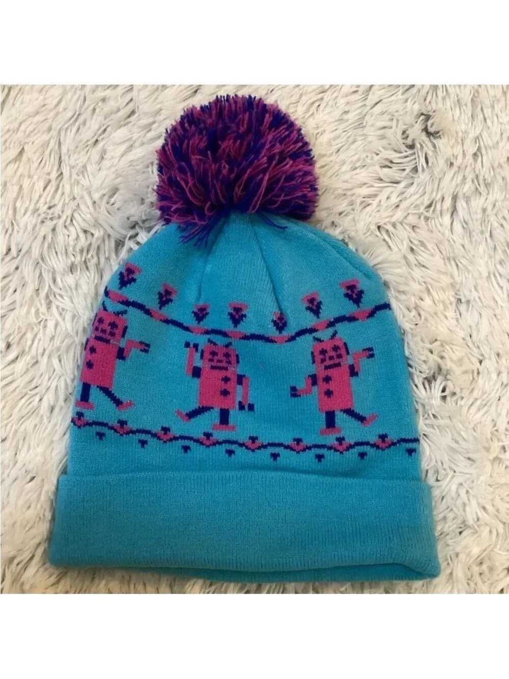 Coal The Toy Bin kids beanie with Pom Pom unisex